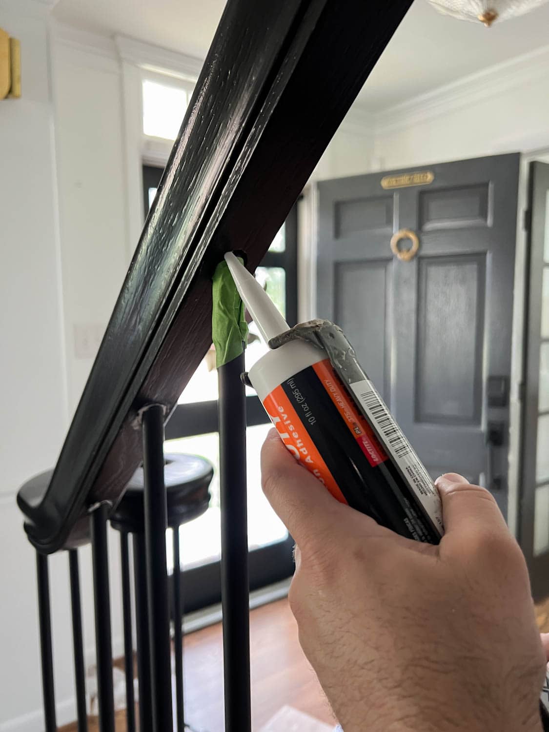 How to Replace Stair Spindles DIY Stair Makeover Keenely Bliss