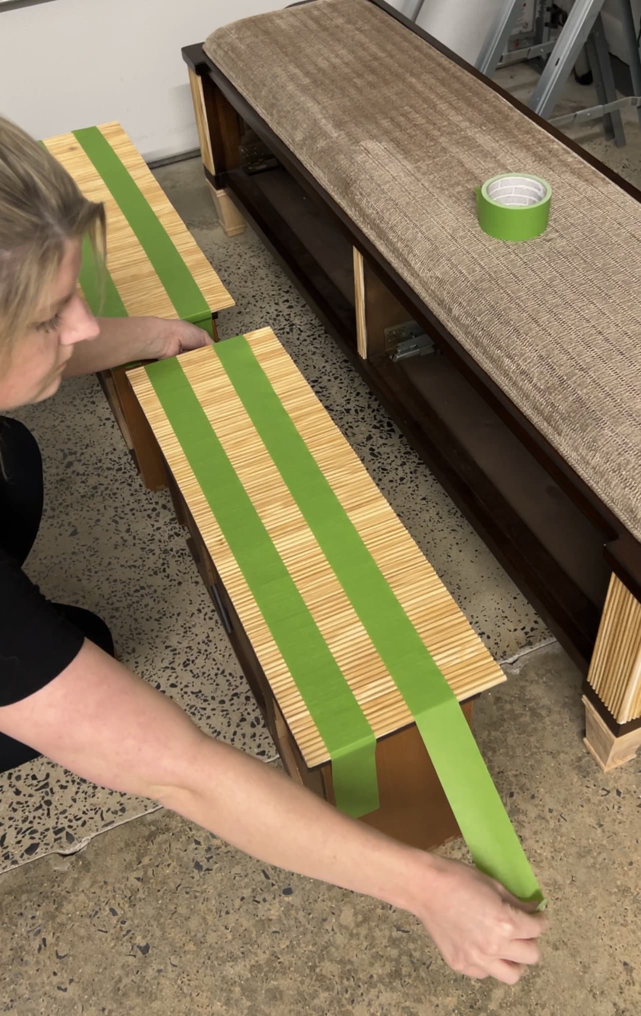 adding decorative reeding to drawers