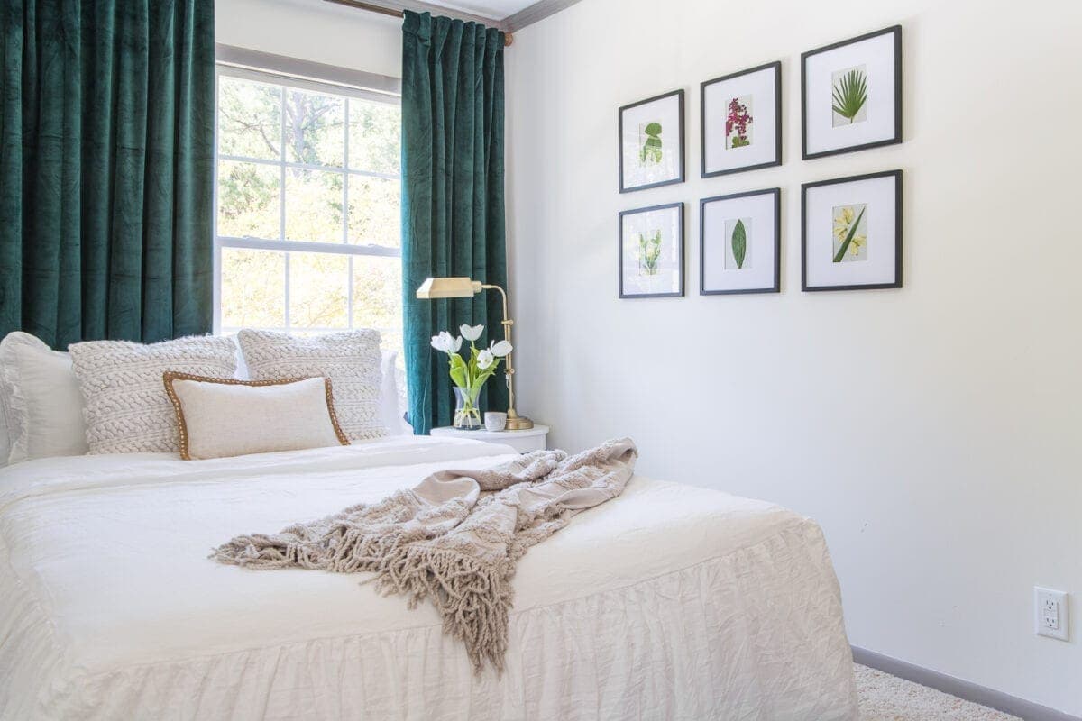 pressed flowers in picture frames for free wall decor