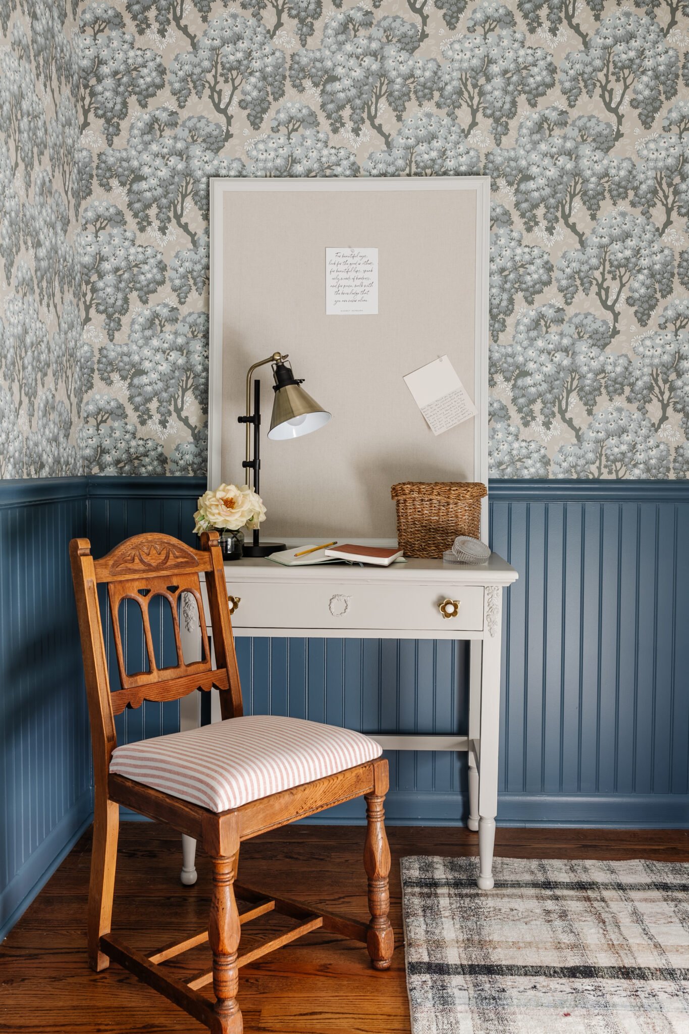How to Refinish Wood Furniture Without Stripping Desk Chair Makeover