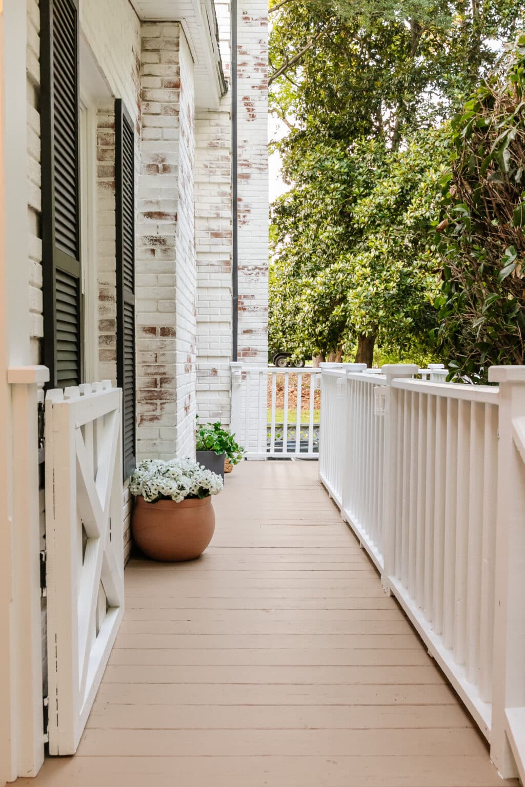 6 Small Side Porch Ideas + Before and After Makeover Bless'er House