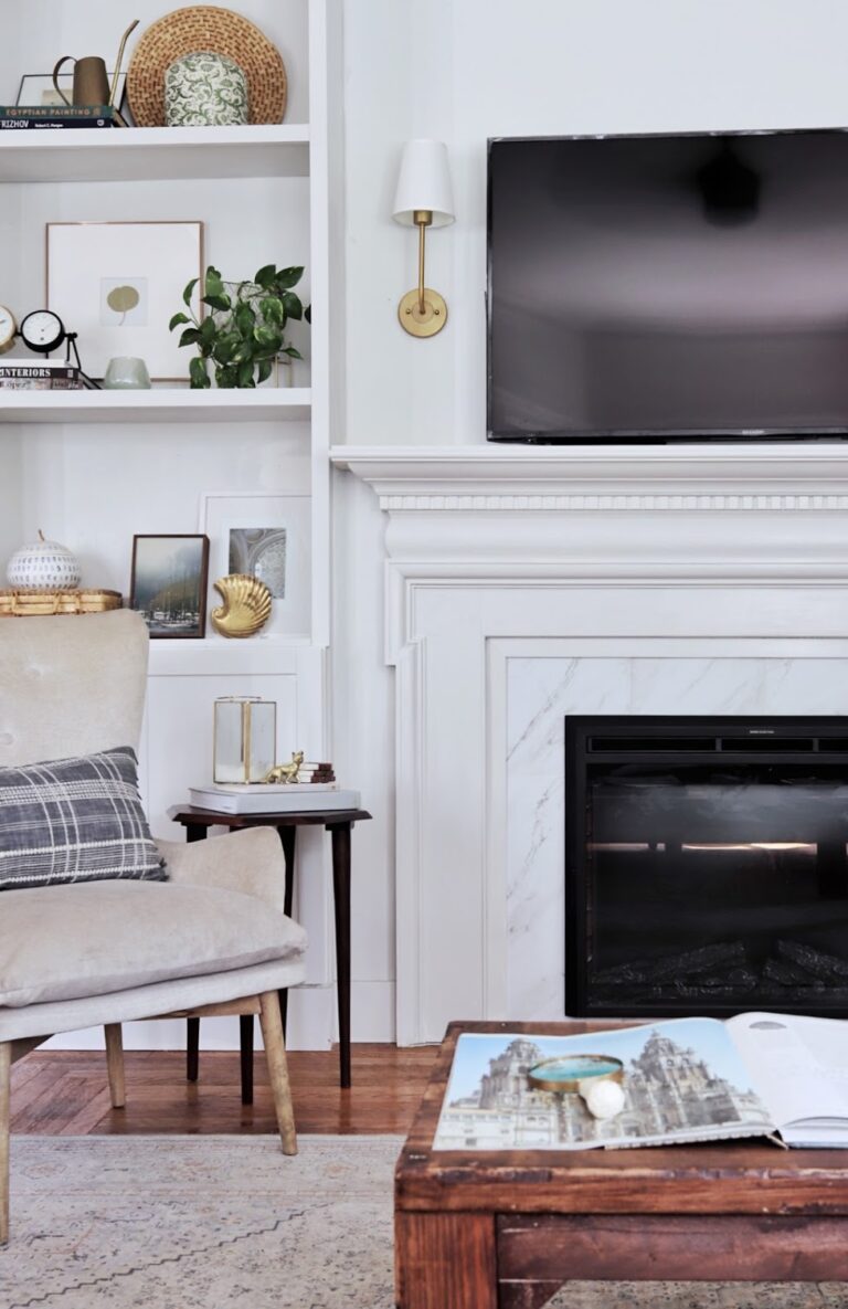 DIY Fireplace Ideas You Can Make Anywhere - Bless'er House