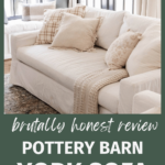 pottery barn couch review