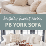 pottery barn york sofa