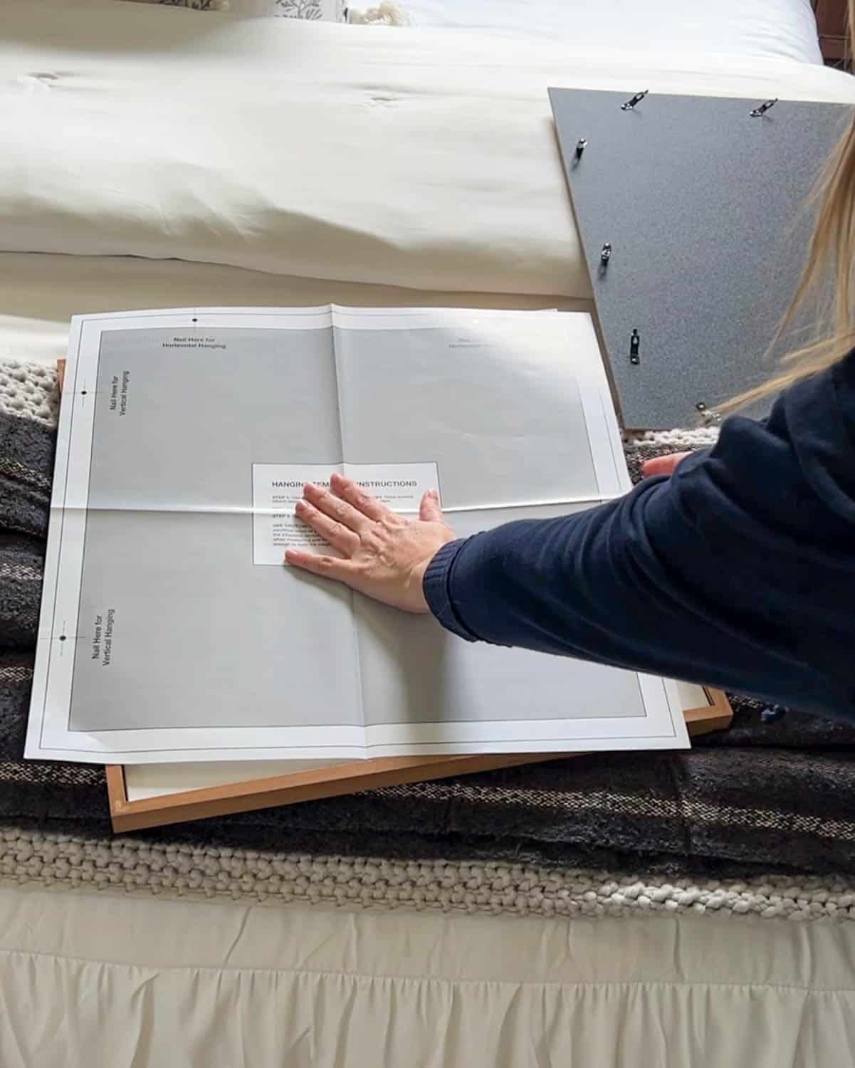 picture frame templates for DIY wall decor