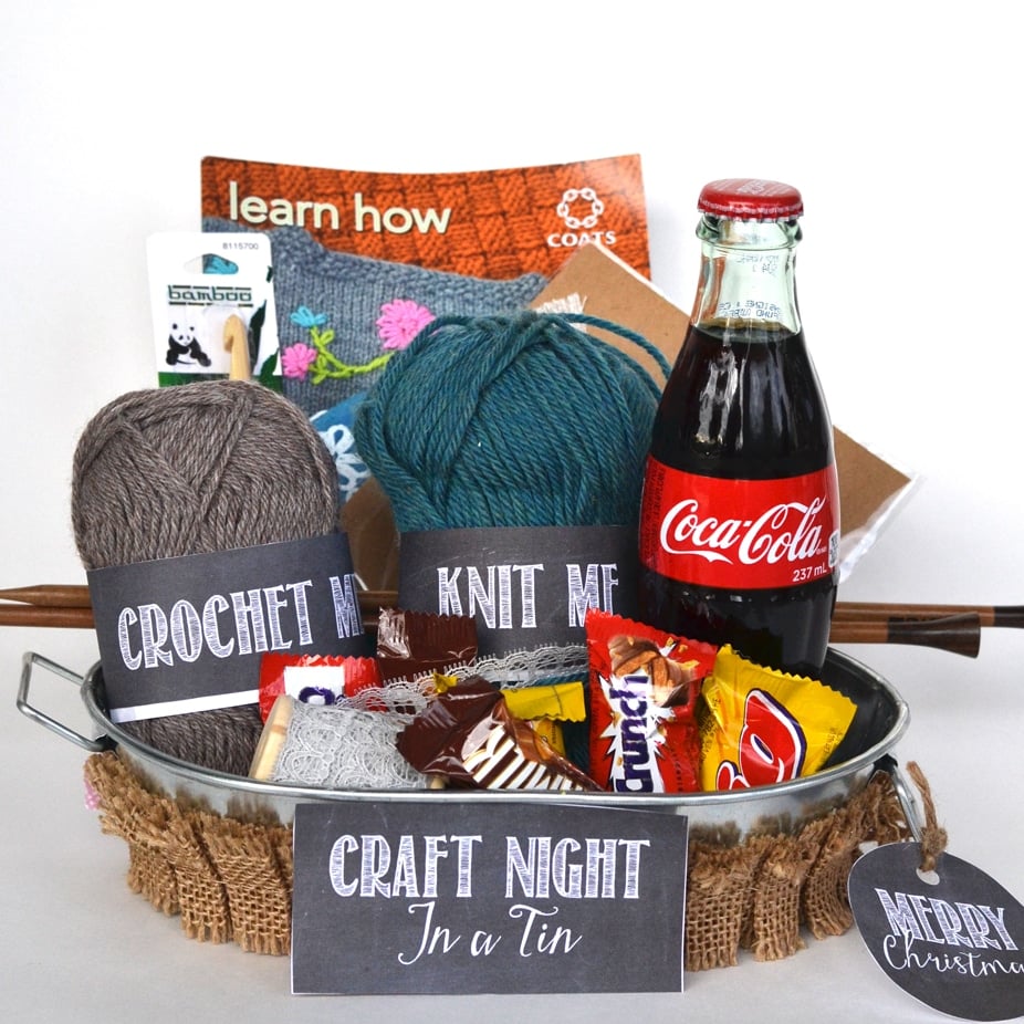 craft night gift basket