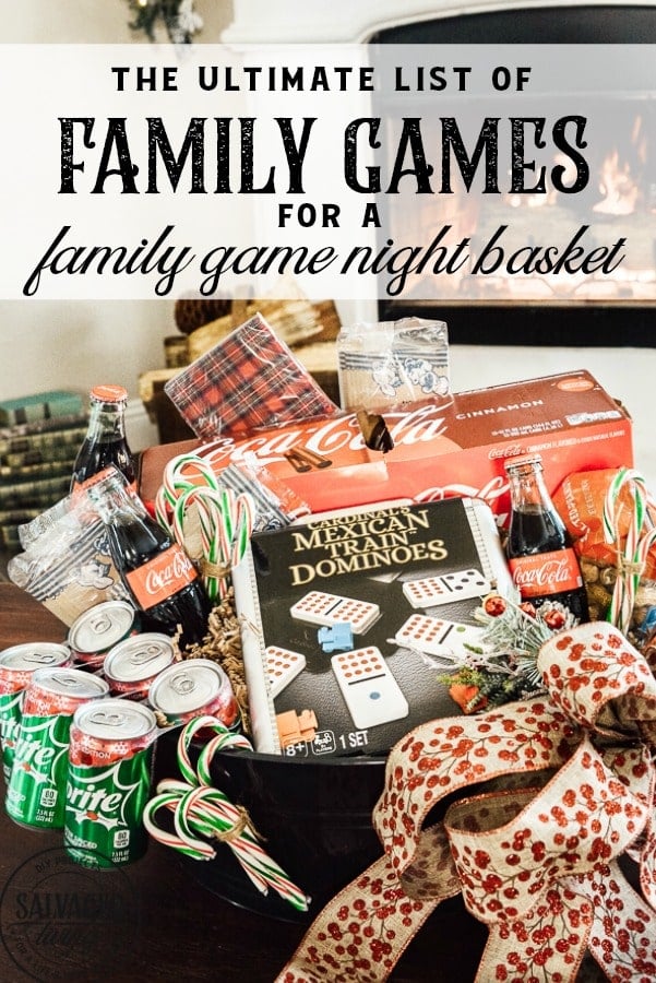 game night gift basket