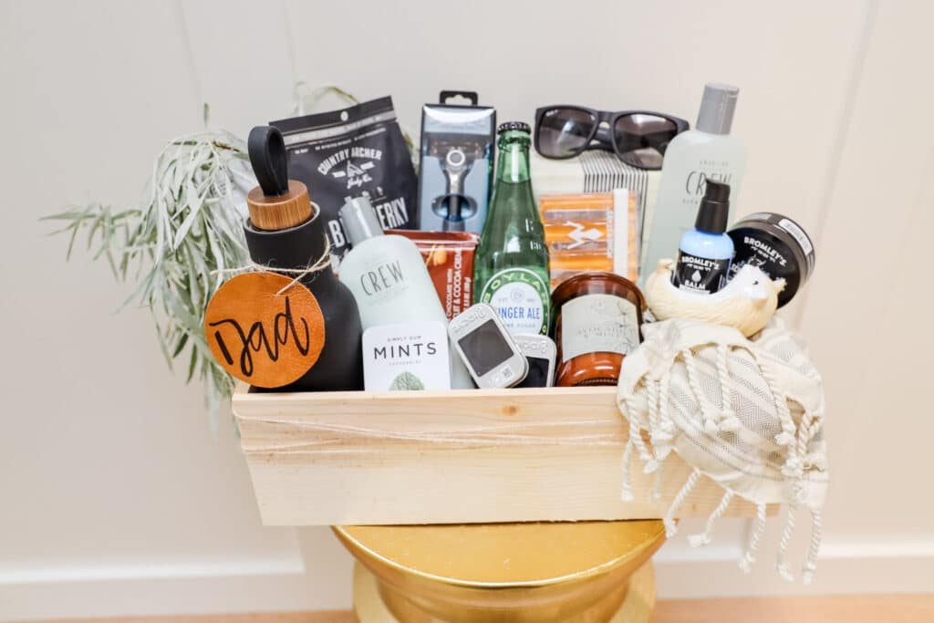 new dad gift basket