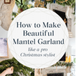 diy mantel garland