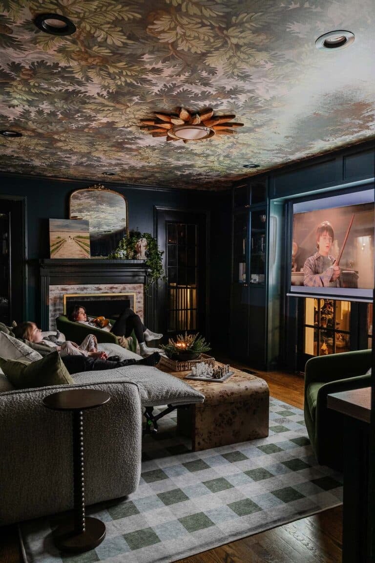 Budget Friendly DIY Home Media Room Ideas: Makeover Reveal