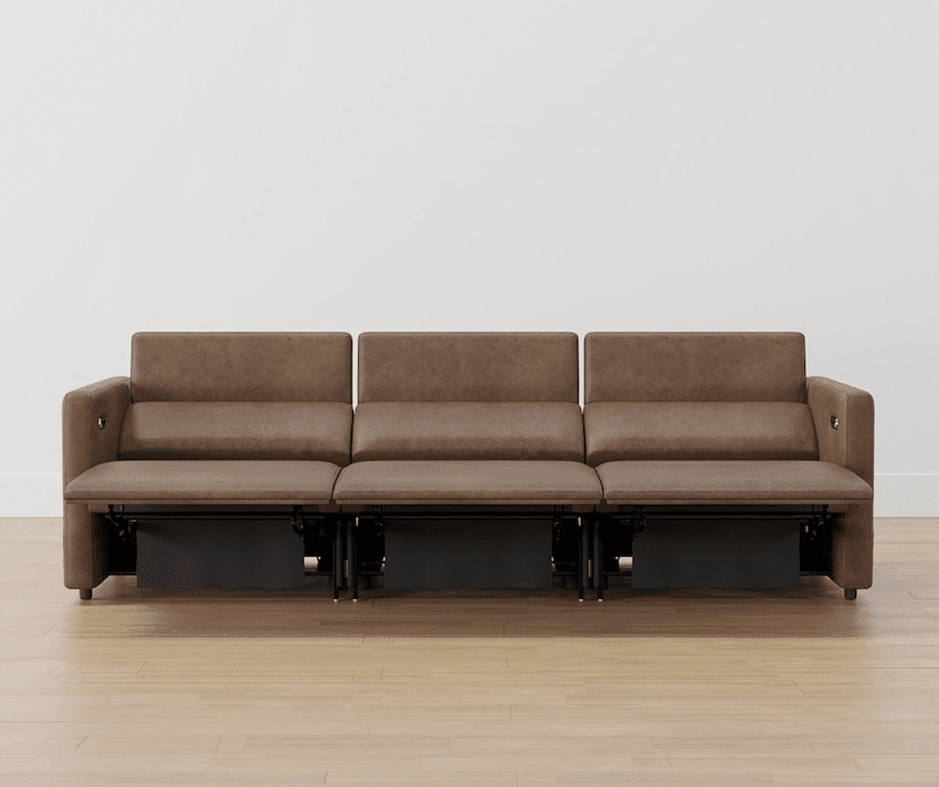 best modern leather recliner sofa