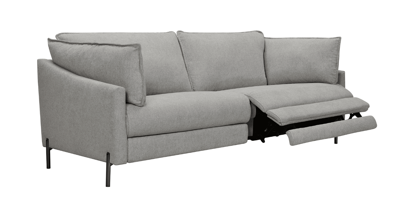 budget recliner couch with modern style