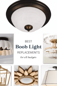 Best Boob Light Replacement Fixtures for All Budgets - Bless'er House