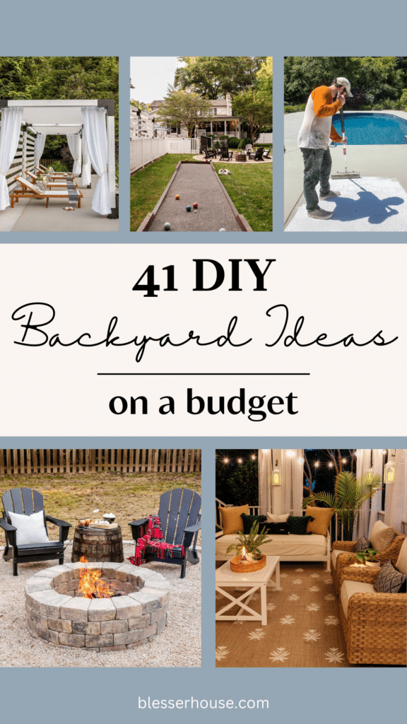 diy backyard ideas on a budget