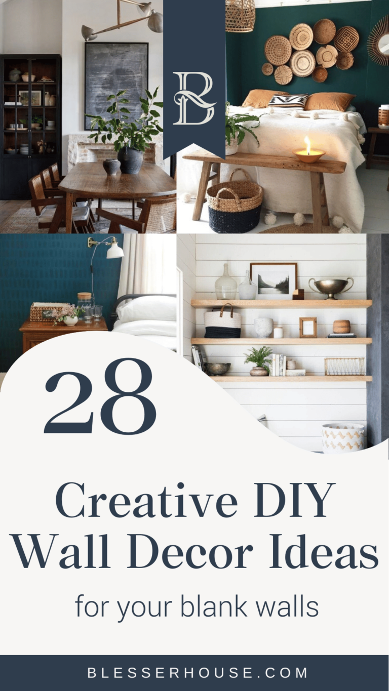 28 Creative DIY Wall Decor Ideas for Your Blank Walls - Bless'er House