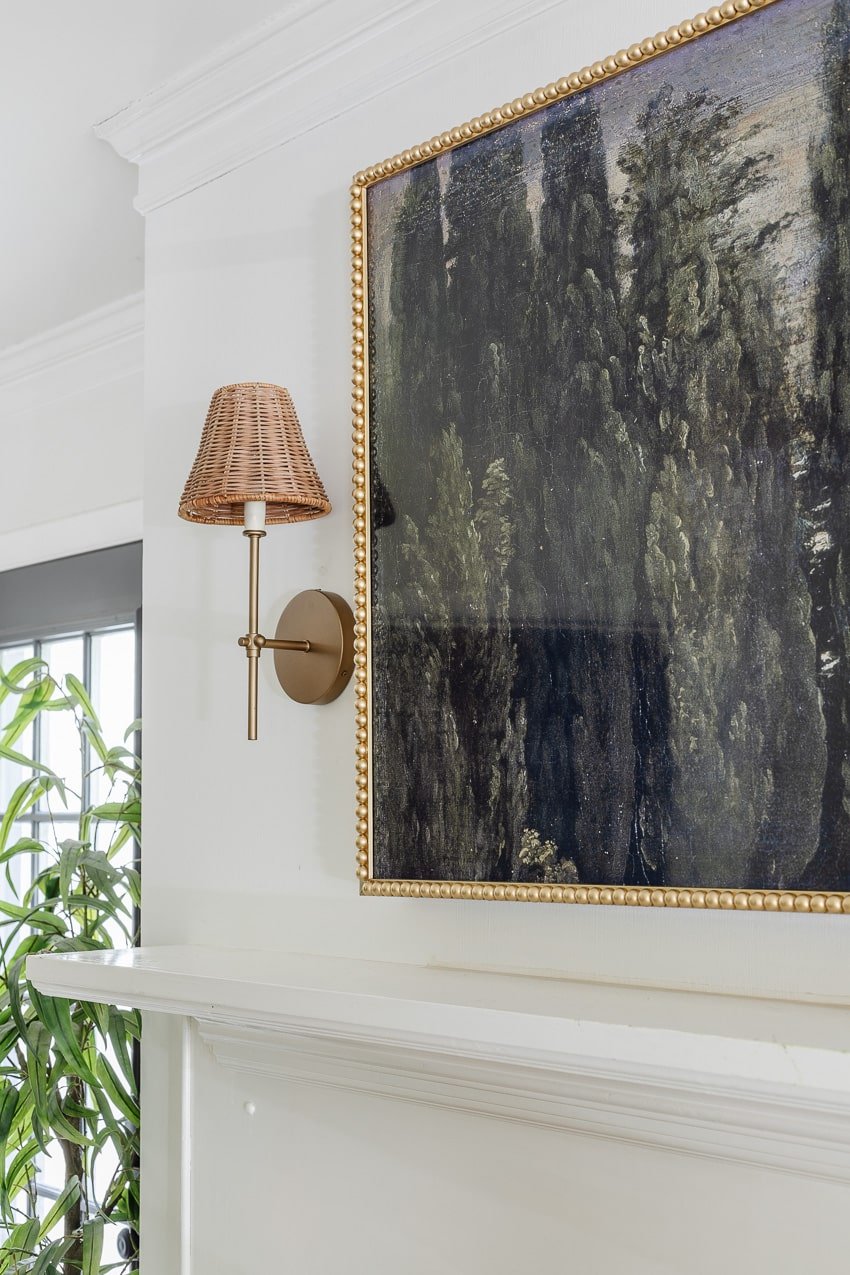 DIY bead frame on a Samsung Frame TV