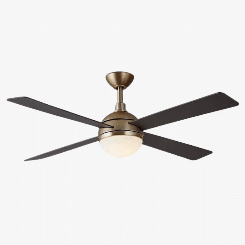 modern globe ceiling fan