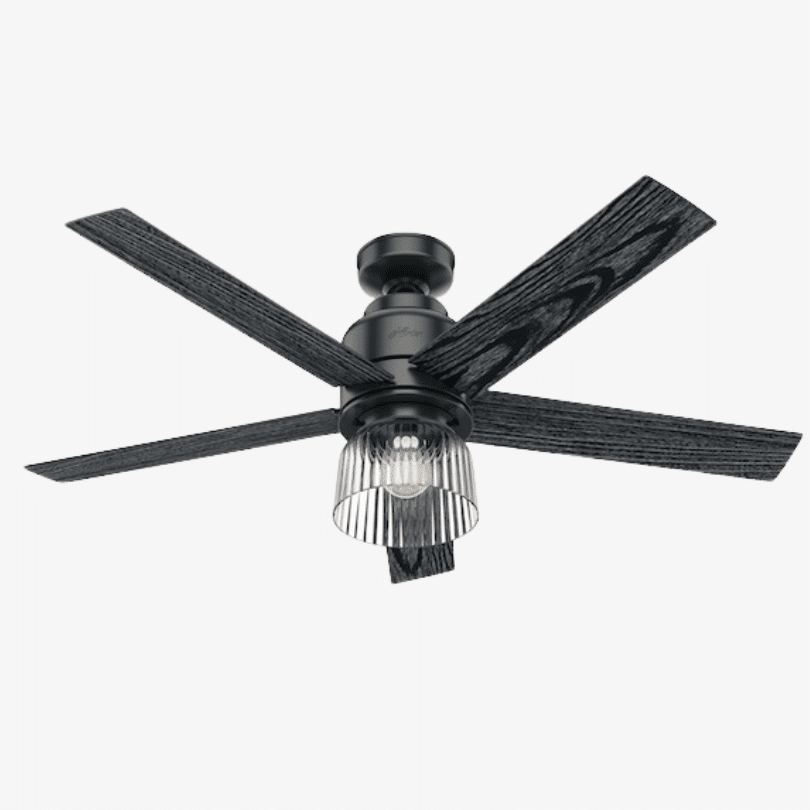 grove park matte black ceiling fan