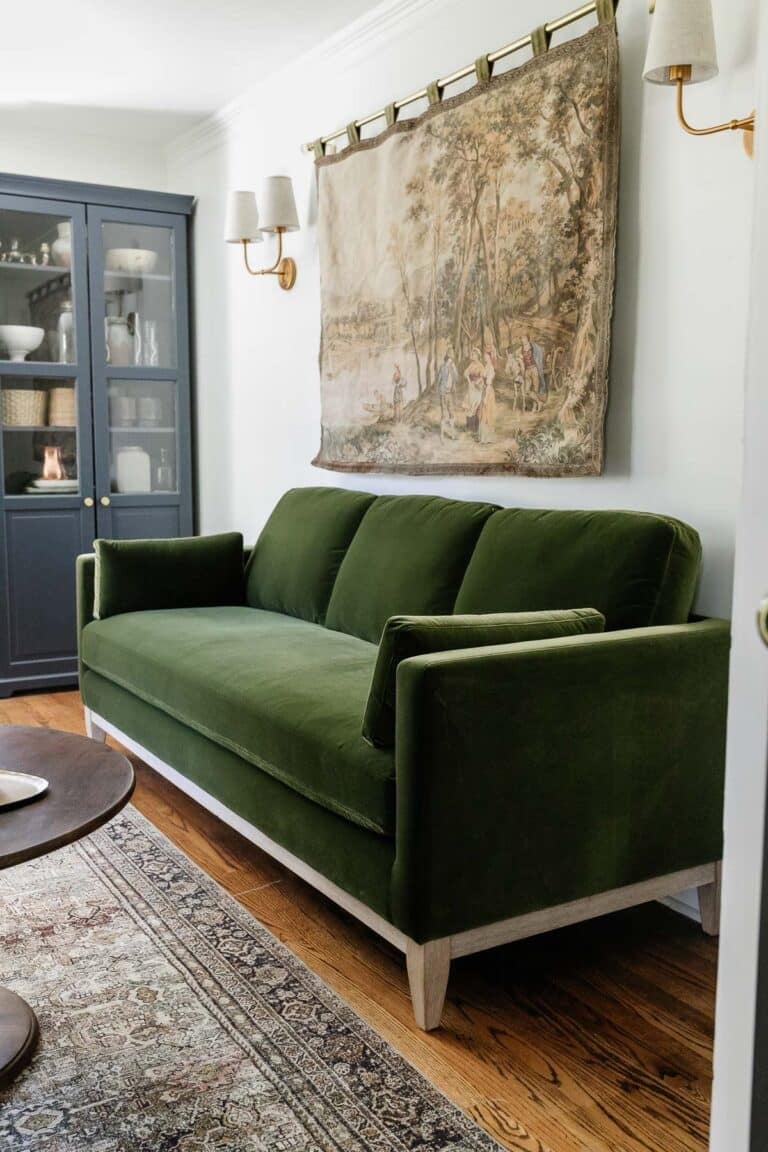 How to Add DIY Fringe Trim to Sofas and Chairs - Bless'er House