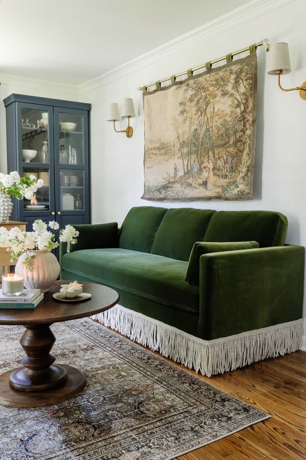 How to Add DIY Fringe Trim to Sofas and Chairs - Bless'er House