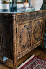 How to Stain Over Stained Furniture Without Sanding - Bless'er House