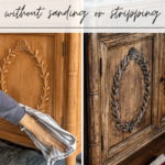 furniture makeover how to stain over stain without stripping
