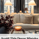 sofa table height and console table decor ideas