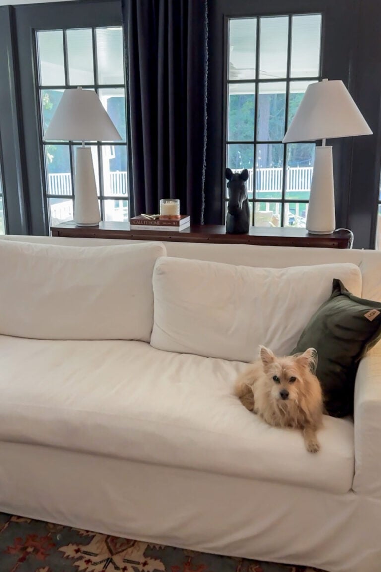 Avoid This Mistake Putting a Sofa Table Behind a Couch Bless'er House