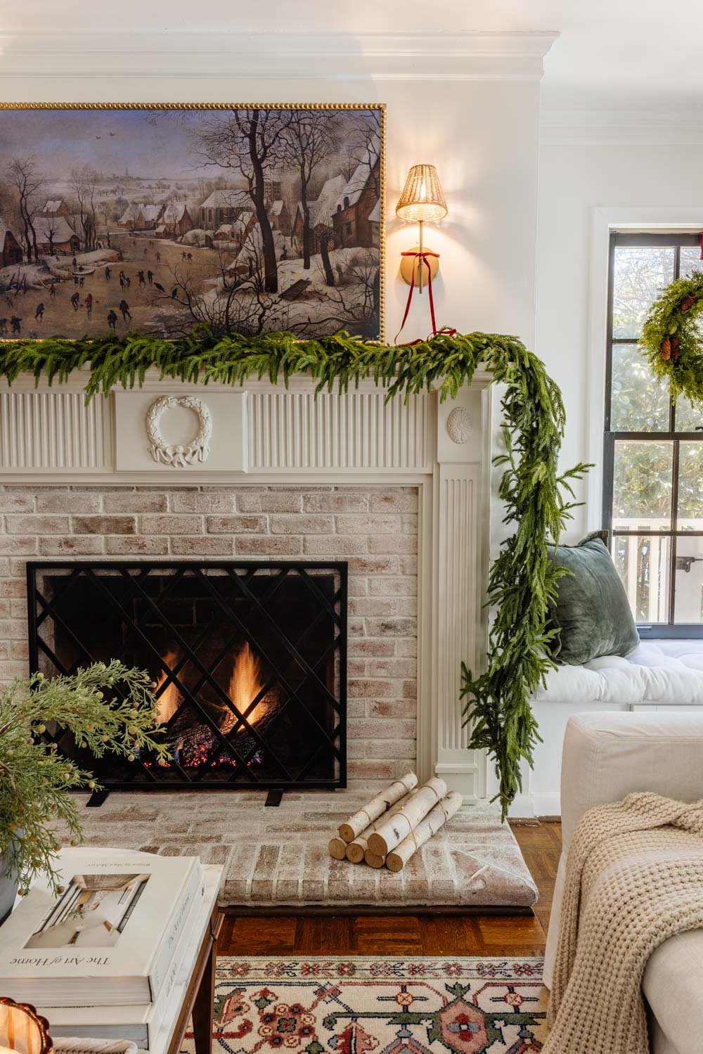 colonial fireplace molding