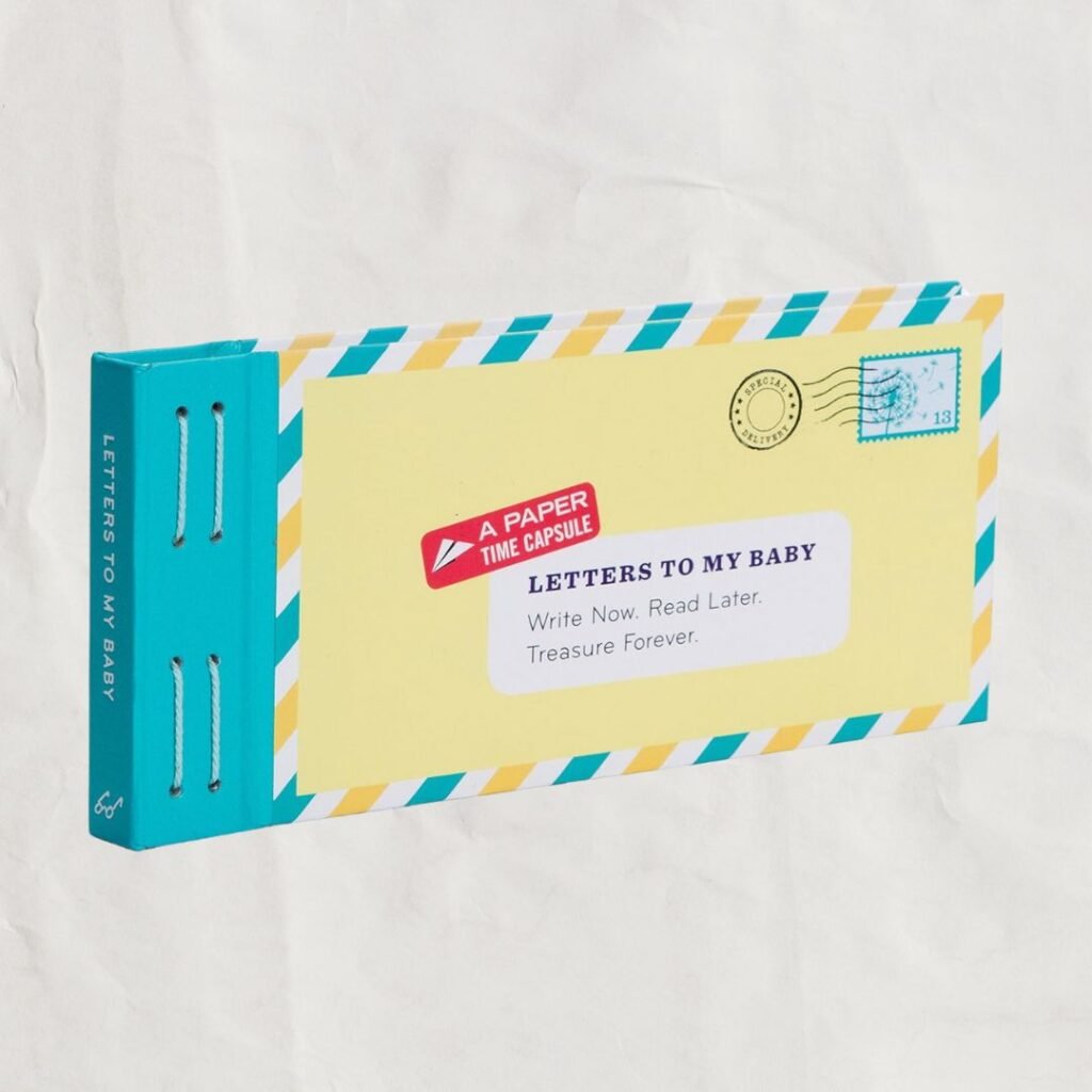 gift idea for babies letters to baby book