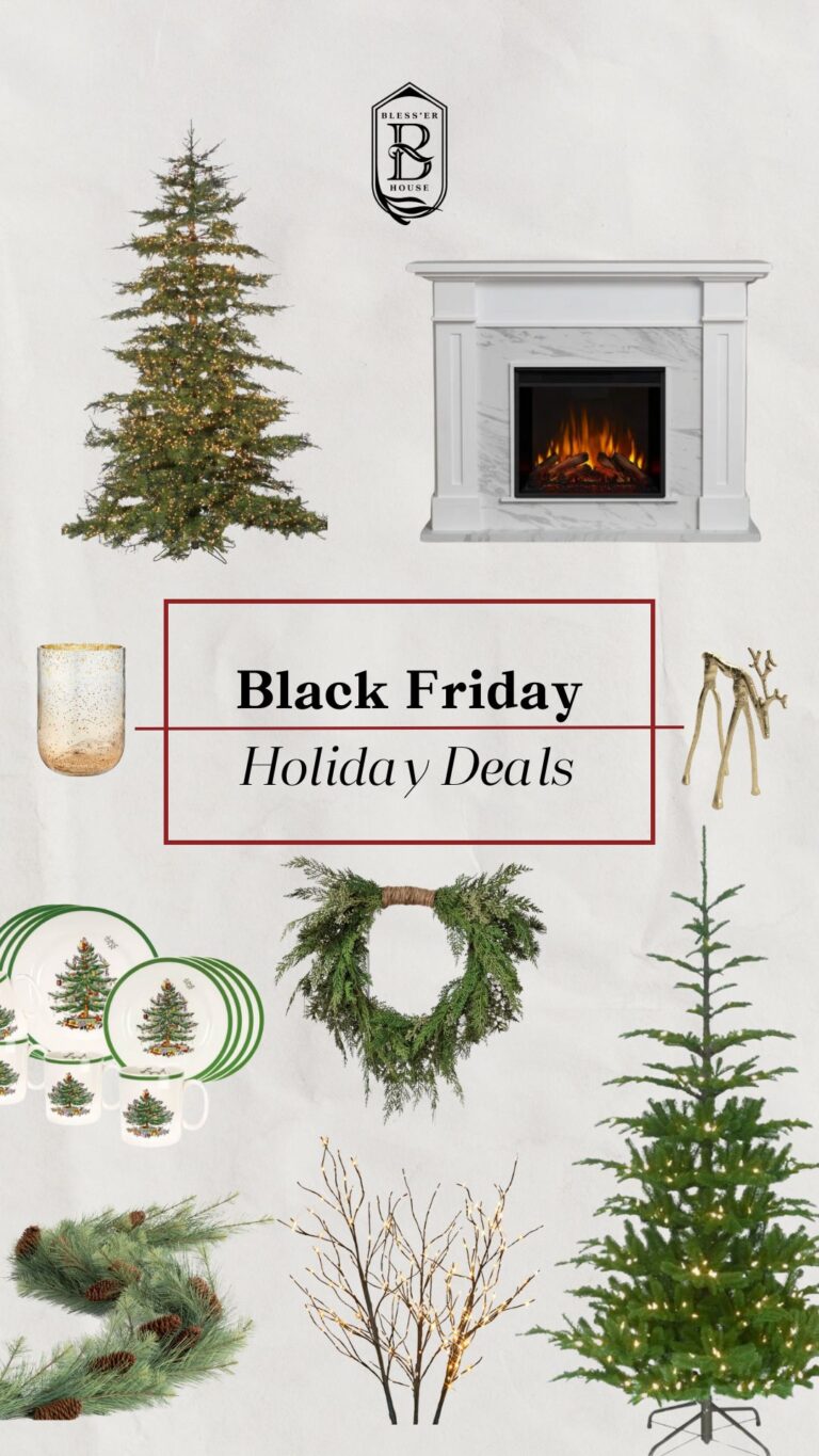 How to Hang Window Wreaths + Black Friday Decor Finds - Bless'er House