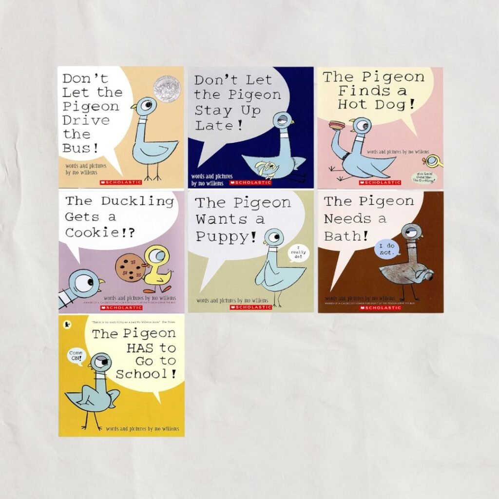 gift idea for kids pigeon books