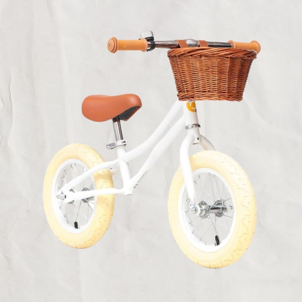 gift idea for kids balance bike with basket