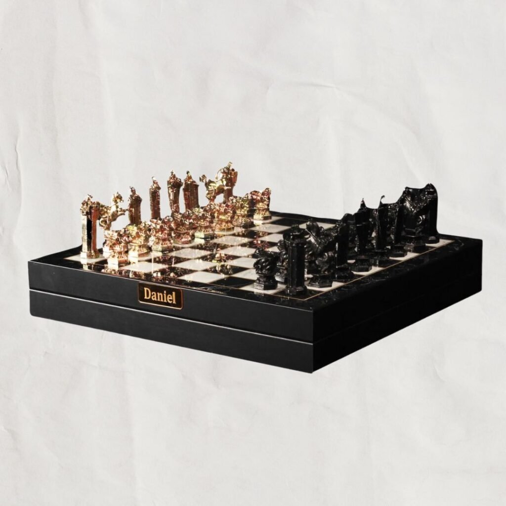 gift idea for him wizard chess set