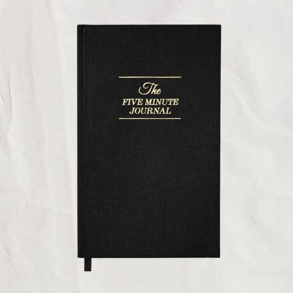 gift idea for him five minute journal