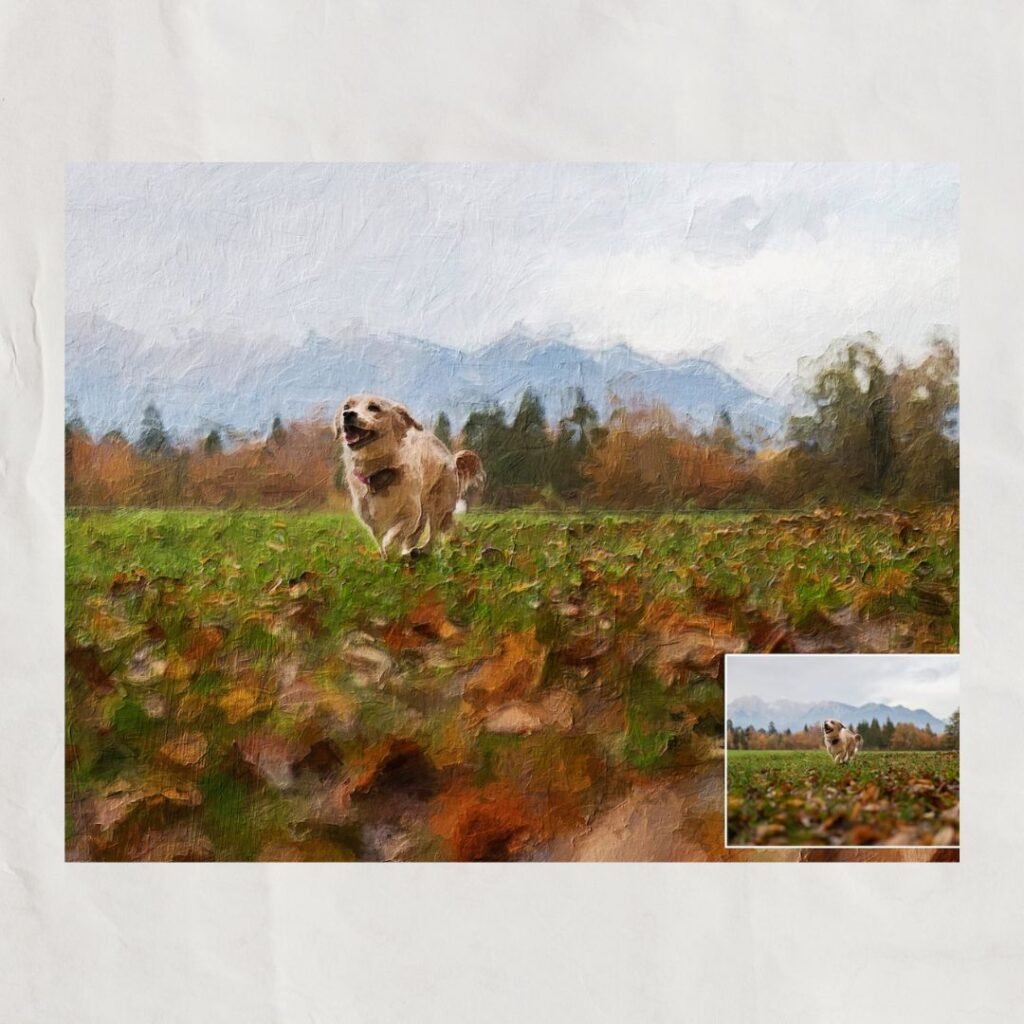 gift idea for him custom pet portrait