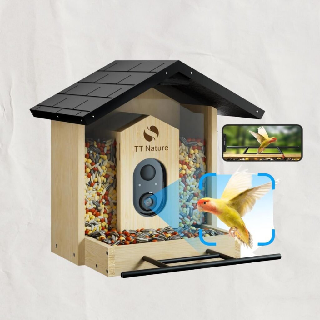 gift idea for grandparents and parents smart bird feeder