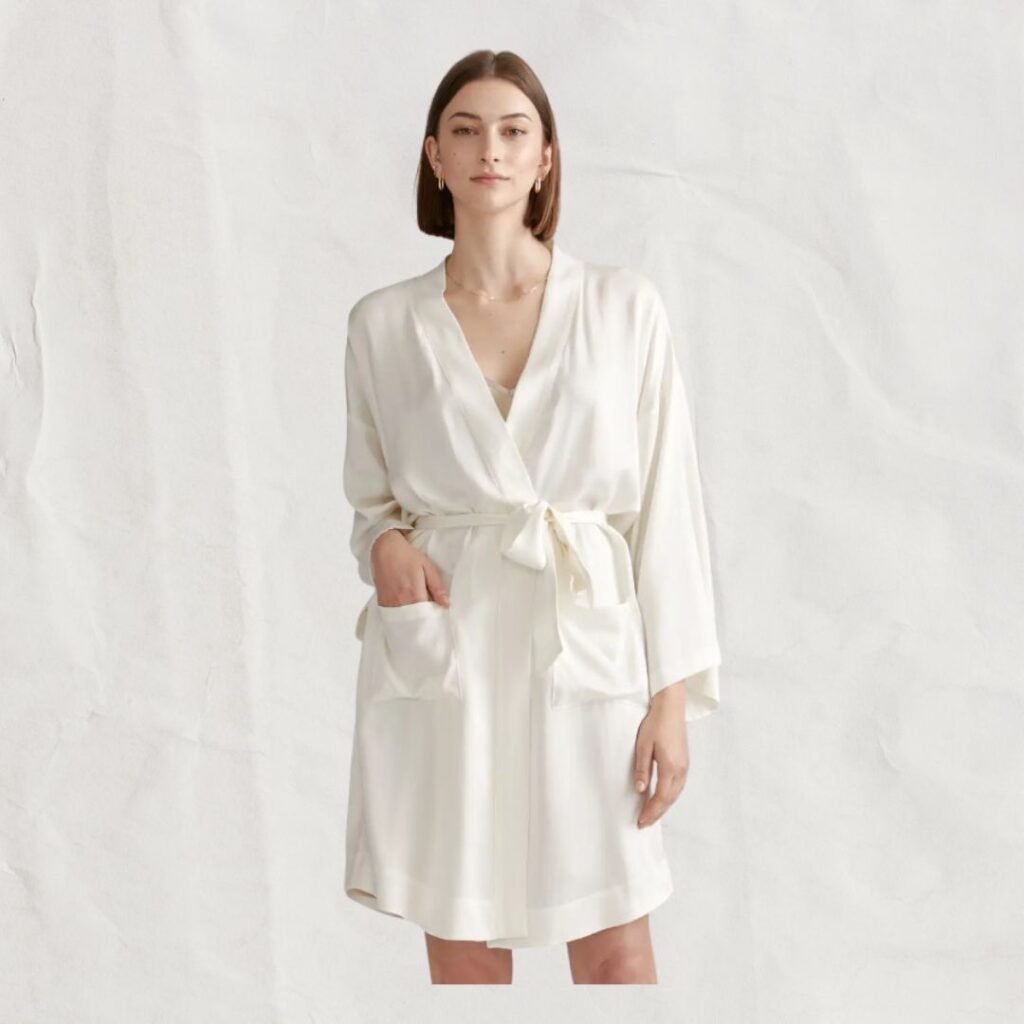 gift idea for her silk robe