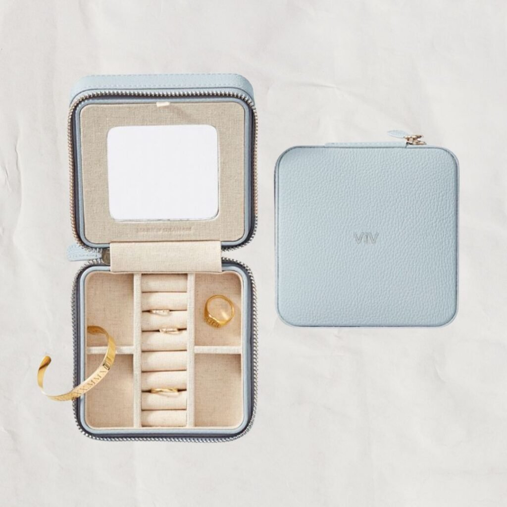 gift idea for her travel jewelry case