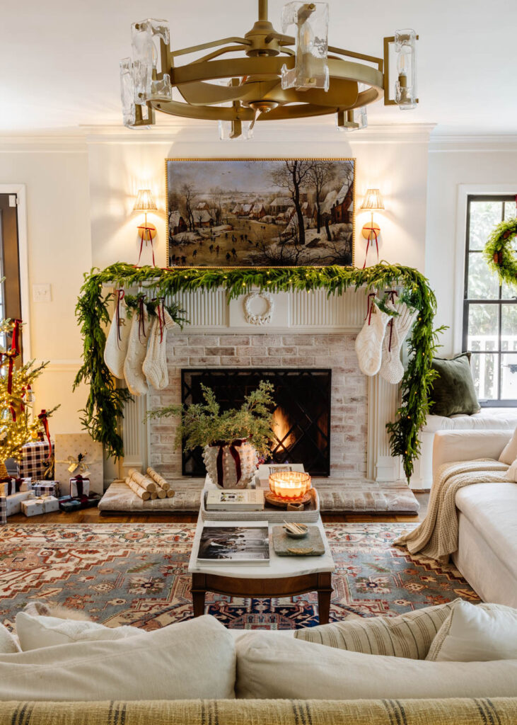 Modern Colonial Christmas Home Tour 2024 - Bless'er House