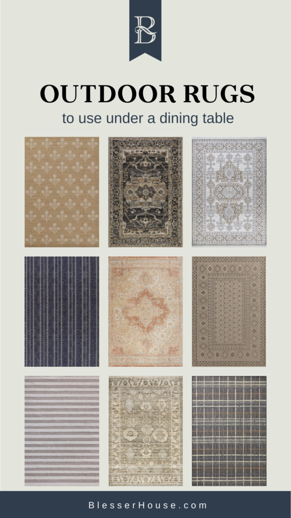 The Dining Table Rug Trick I Swear By - Bless'er House