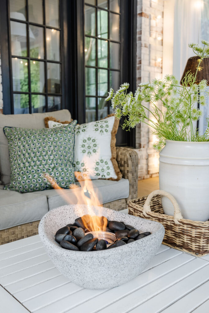 How We Extended Our Home With a DIY Outdoor Living Room - Bless'er House