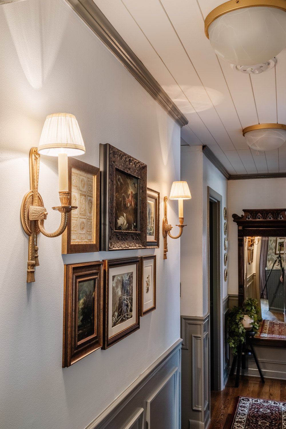 Idées de décoration de couloirs étroites
