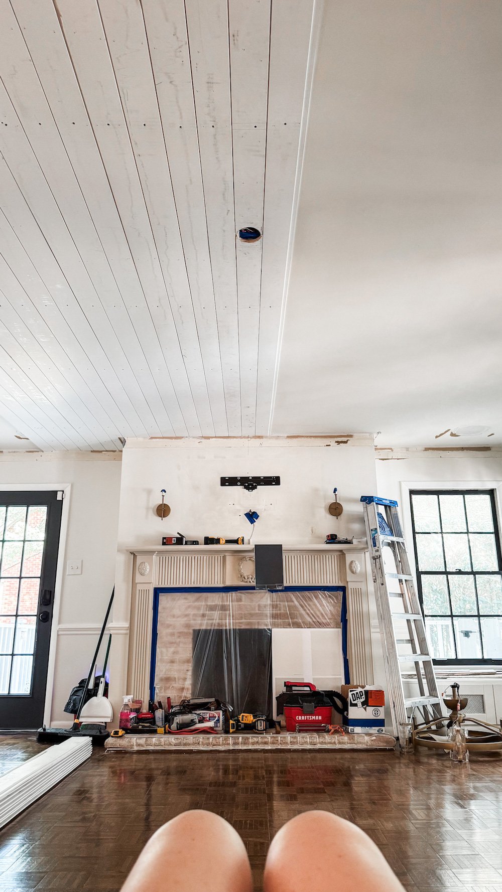 Plafond de bricolage