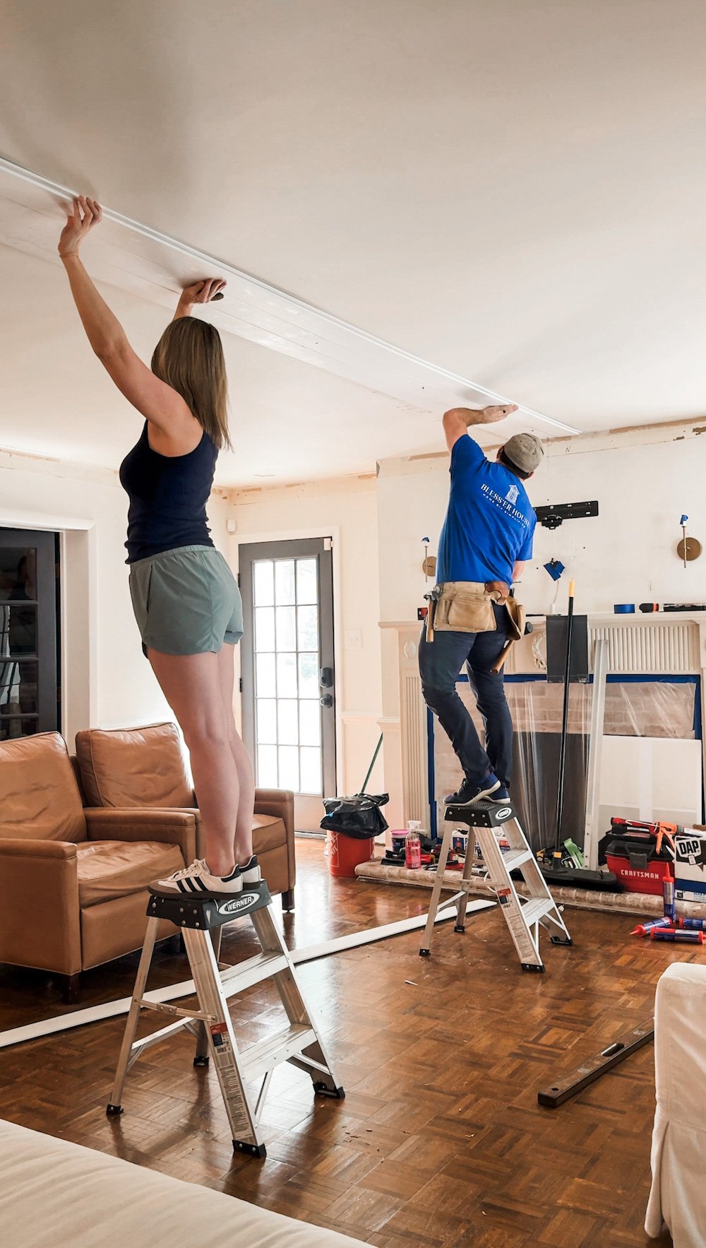 Plafond de bricolage