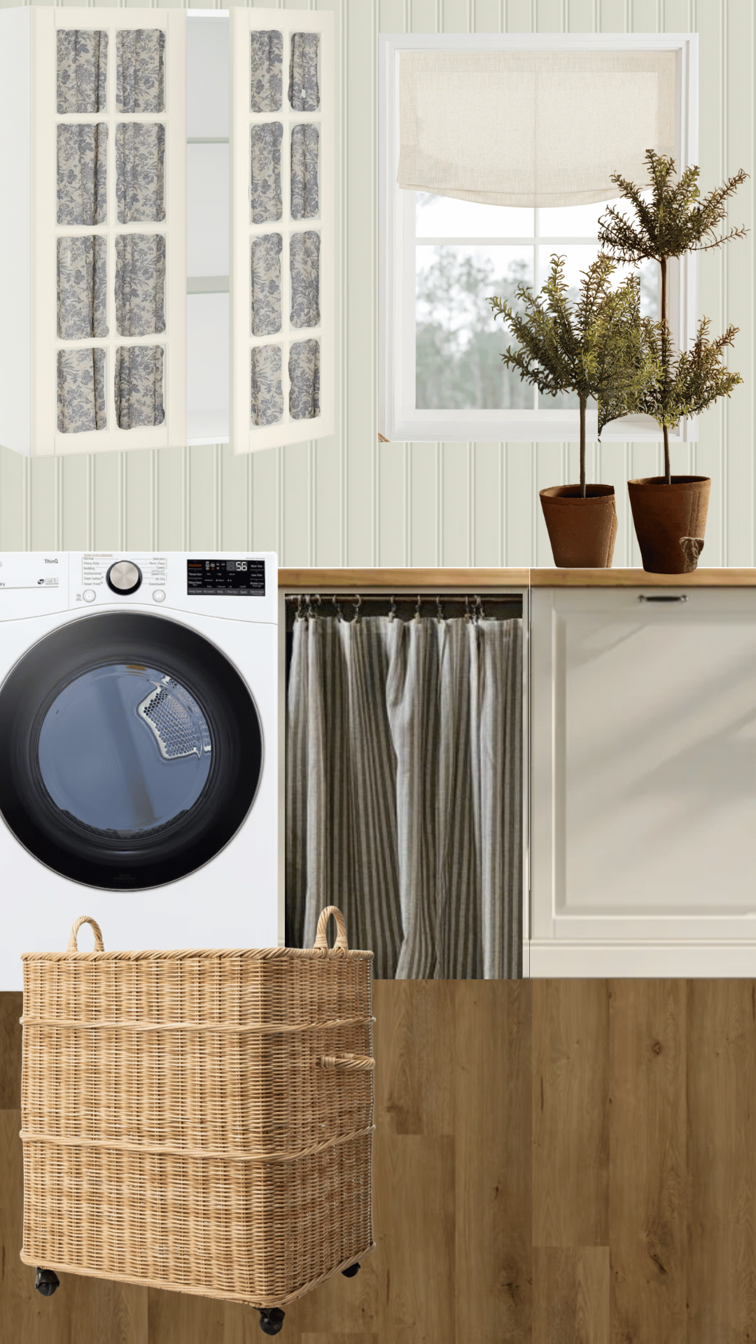 classic vintage nancy meyers laundry room design plan