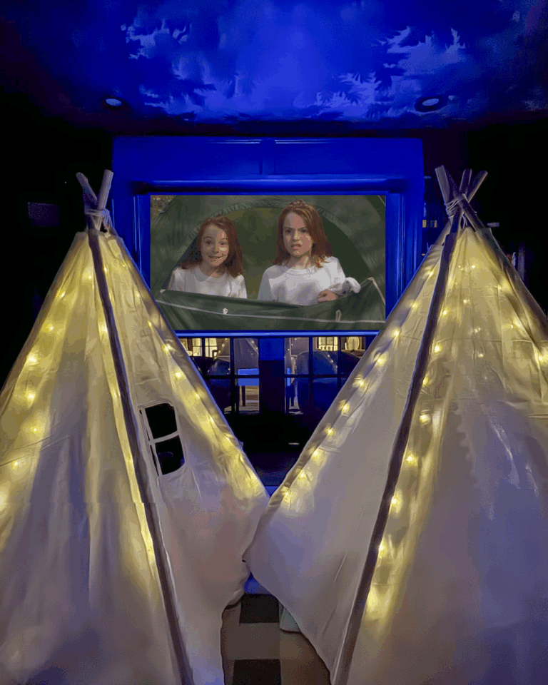 parent trap party theme birthday sleepover