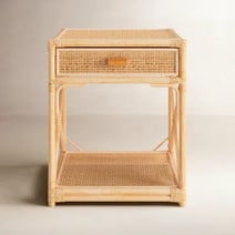 slim bedside table