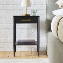slim bedside table