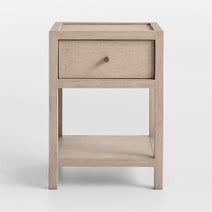 slim bedside table